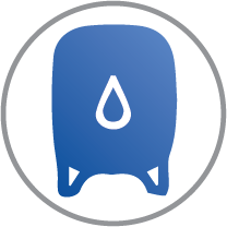 Ikona: Wbudowany zbiornik